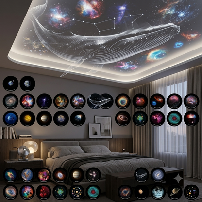 USB Star Projection Night Light